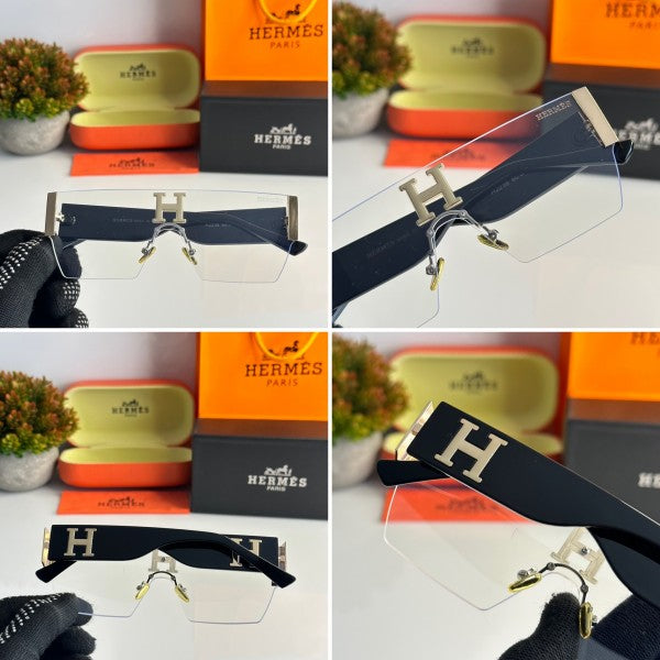 Hermess Gold Day Night Unisex Sunglasses