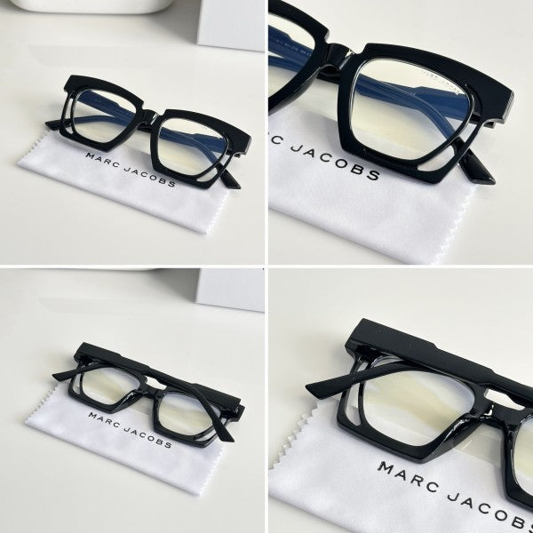 Marc Jacobss Transparent Rectangles Sunglasses