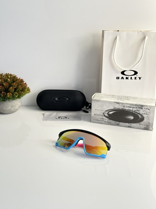 Oaklley Black Fire Sport Unisex Sunglasses