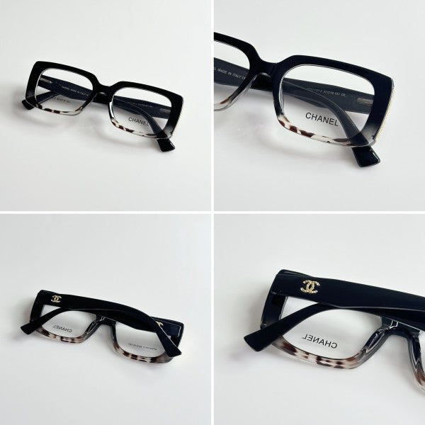 Chanell Black Transparent Sunglasses