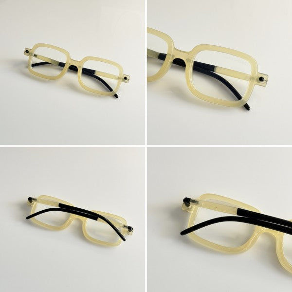 Marrc Jaccobss Cream Day Night Unisex Sunglasses
