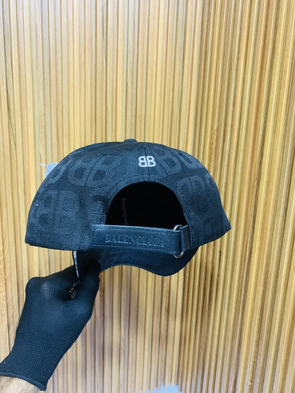 BALENCIIAGA FULL BLACK PRINTED PREMIUM QUALITY CAP