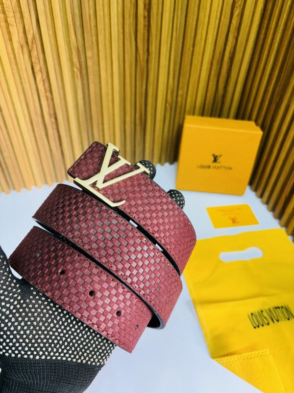 LOUIS VUITTO N PRINTED PREMIUM QUALITY BELT