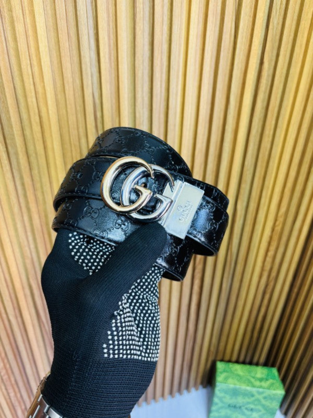 GUCCCI PRINTED PREMIUM QUALITY REVERSIBLE BELT