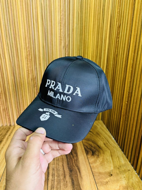 PRAD A MILANO BLACK PREMIUM QUALITY CAP