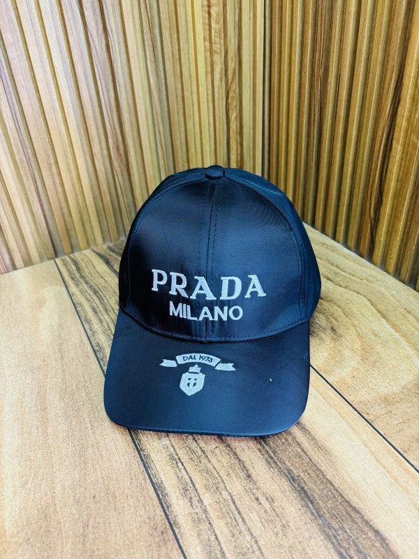 PRAD A MILANO BLACK PREMIUM QUALITY CAP