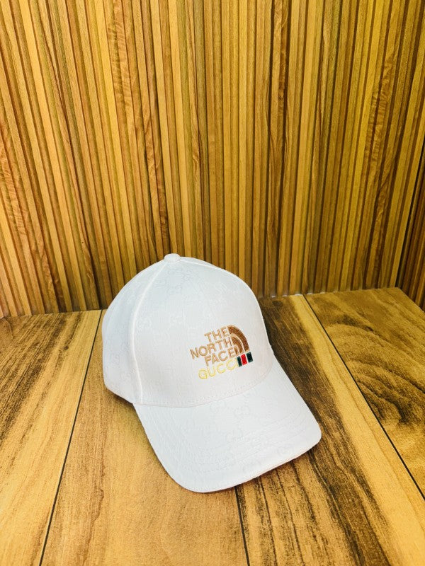 GUCC I THE NORTH FAC E WHITE PREMIUM QUALITY CAP