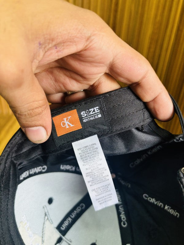 CALVIN KLEI N BLACK PREMIUM QUALITY CAP