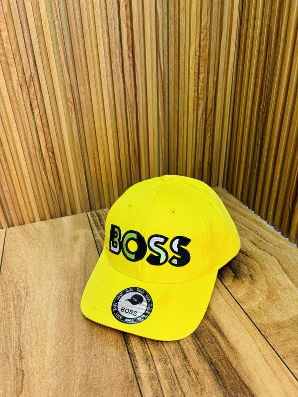 HUG O BOSS YELLOW PREMIUM QUALITY CAP