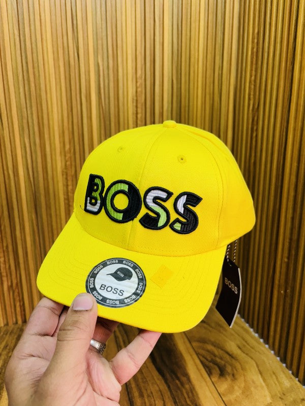 HUG O BOSS YELLOW PREMIUM QUALITY CAP