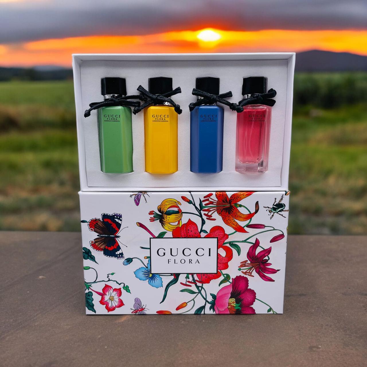 Guccii Flora Luxury Perfume Gift set combo (4 x 30ML)