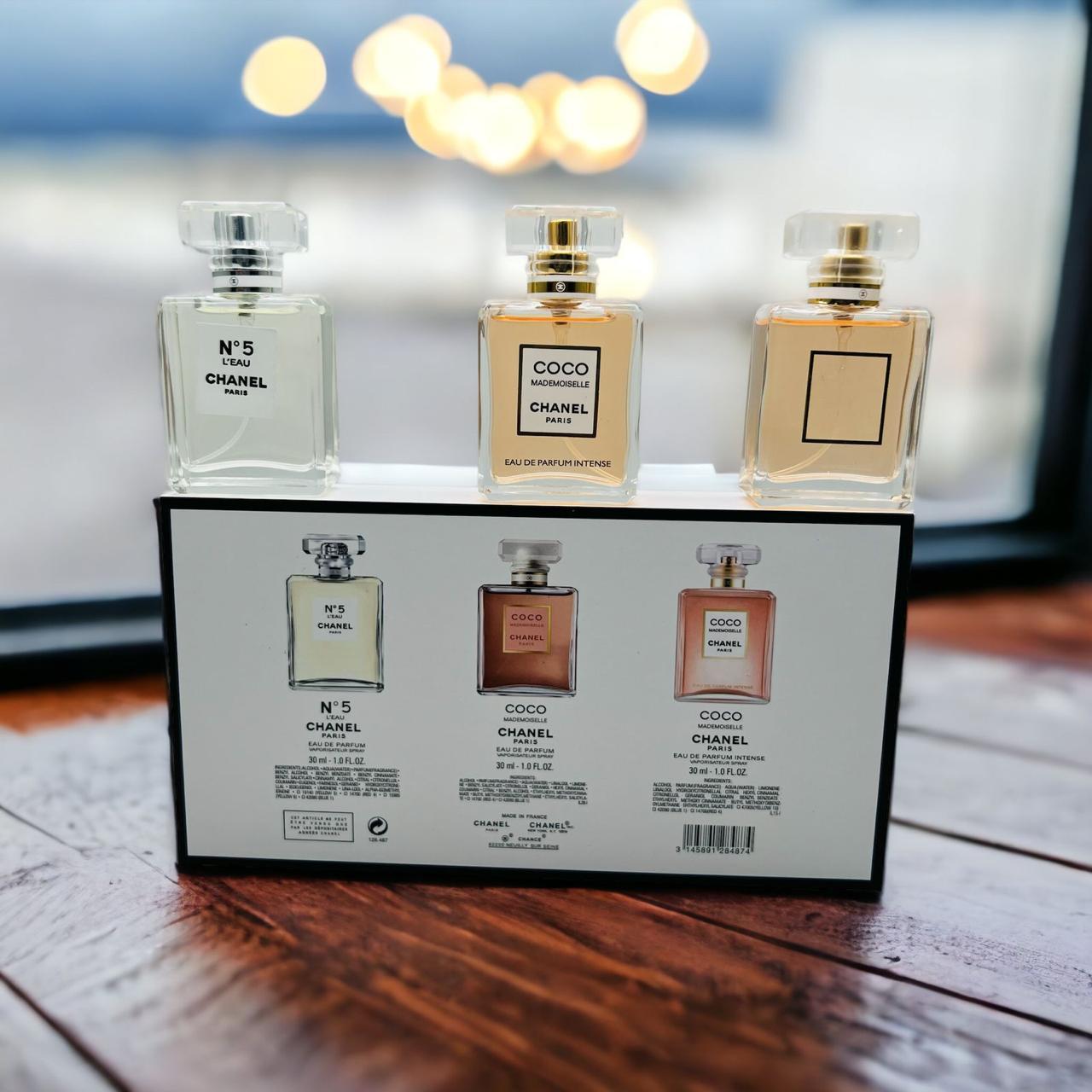 COCO CHANAL Perfume gift set combo (3 x 30ML)