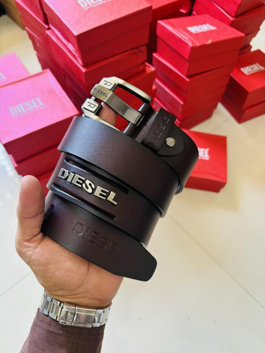 DIESE L BROWN PREMIUM QUALITY BELT